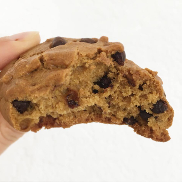 Dégustation d'un cookie